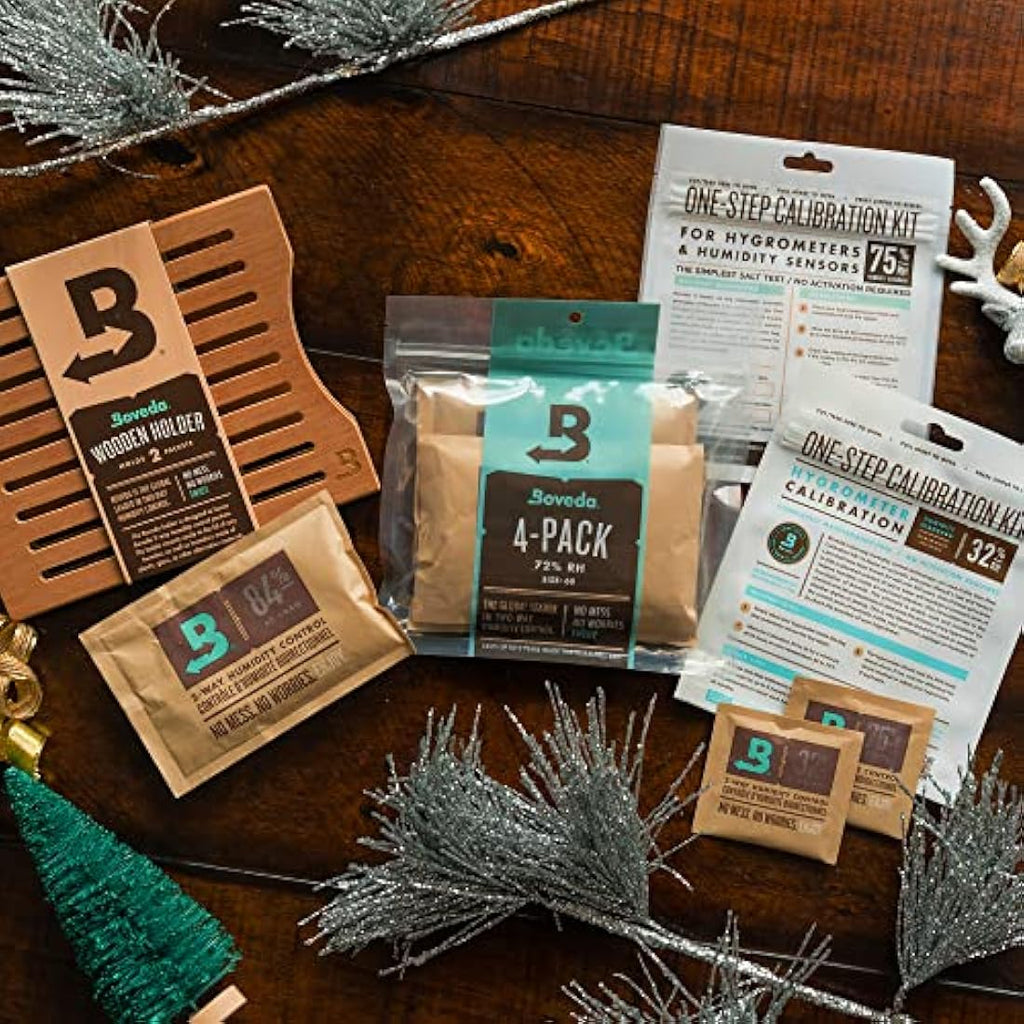 Boveda Cedar Humidity Pack Holder for 2 Size 60 Packs | Magnetic Mount