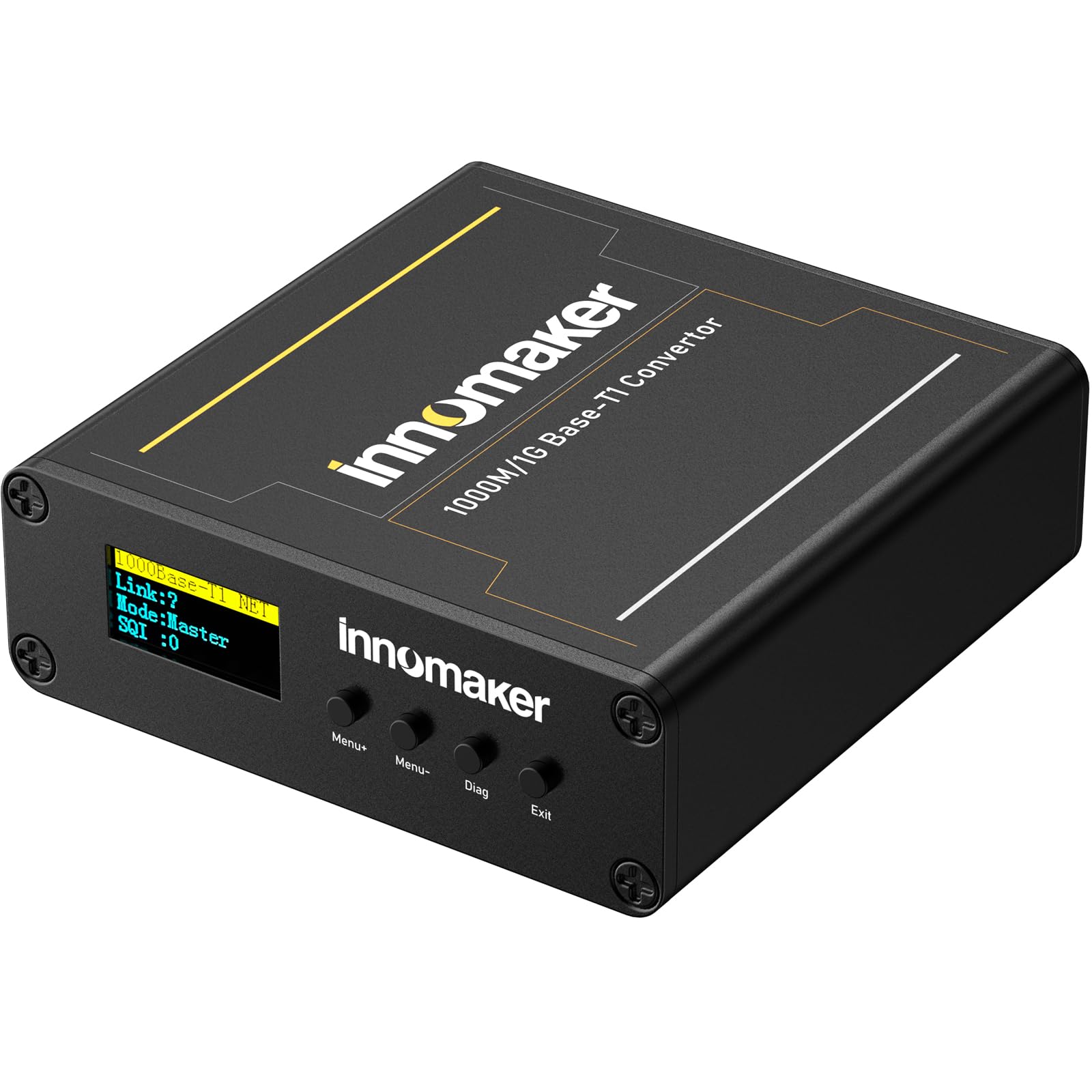 Innomaker 1000BASE-T1 to TX Automotive Ethernet Media Converter with OLED
