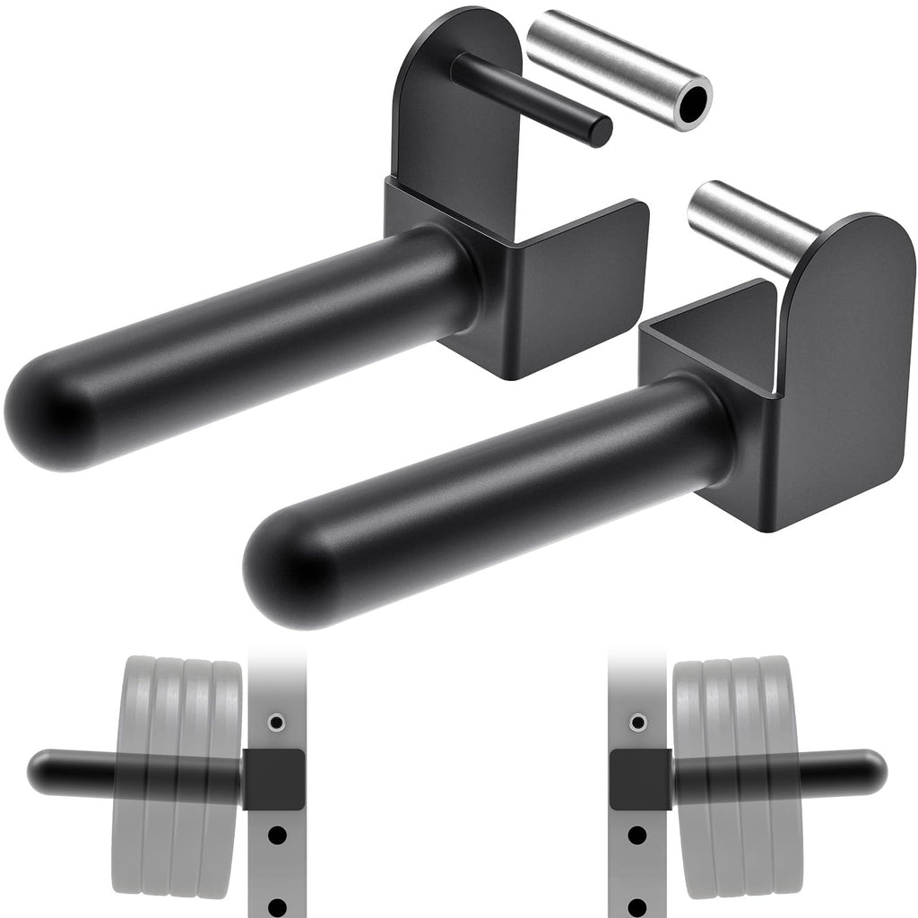 Kipika Olympic Weight Plate Holder for 3x3 Power Racks - Steel Set of 2