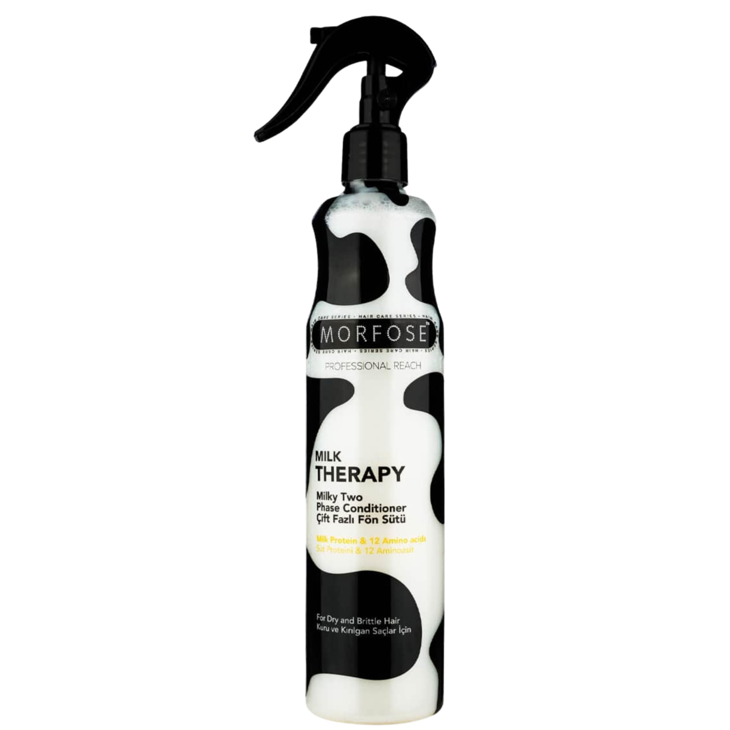 Morfose Milk Therapy Leave-In Conditioner Spray - Heat Protection 400ml