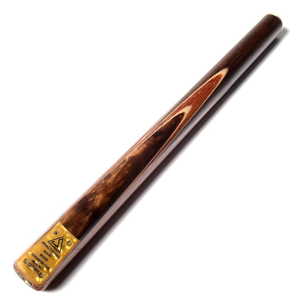 CUESOUL 57" Handcrafted 3/4 Snooker Cue | Ash Wood & Leatherette Bag
