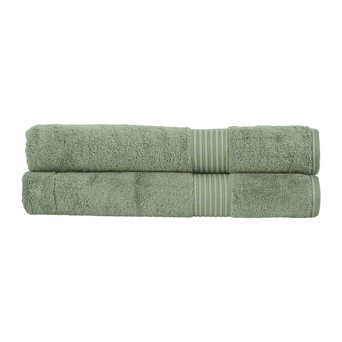 Christy Supreme Hygro Bath Sheets Set - Supima Cotton - Bay Leaf Green
