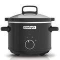 Crock-Pot Slow Cooker | 2.4L Ceramic Bowl | Energy Efficient – Black
