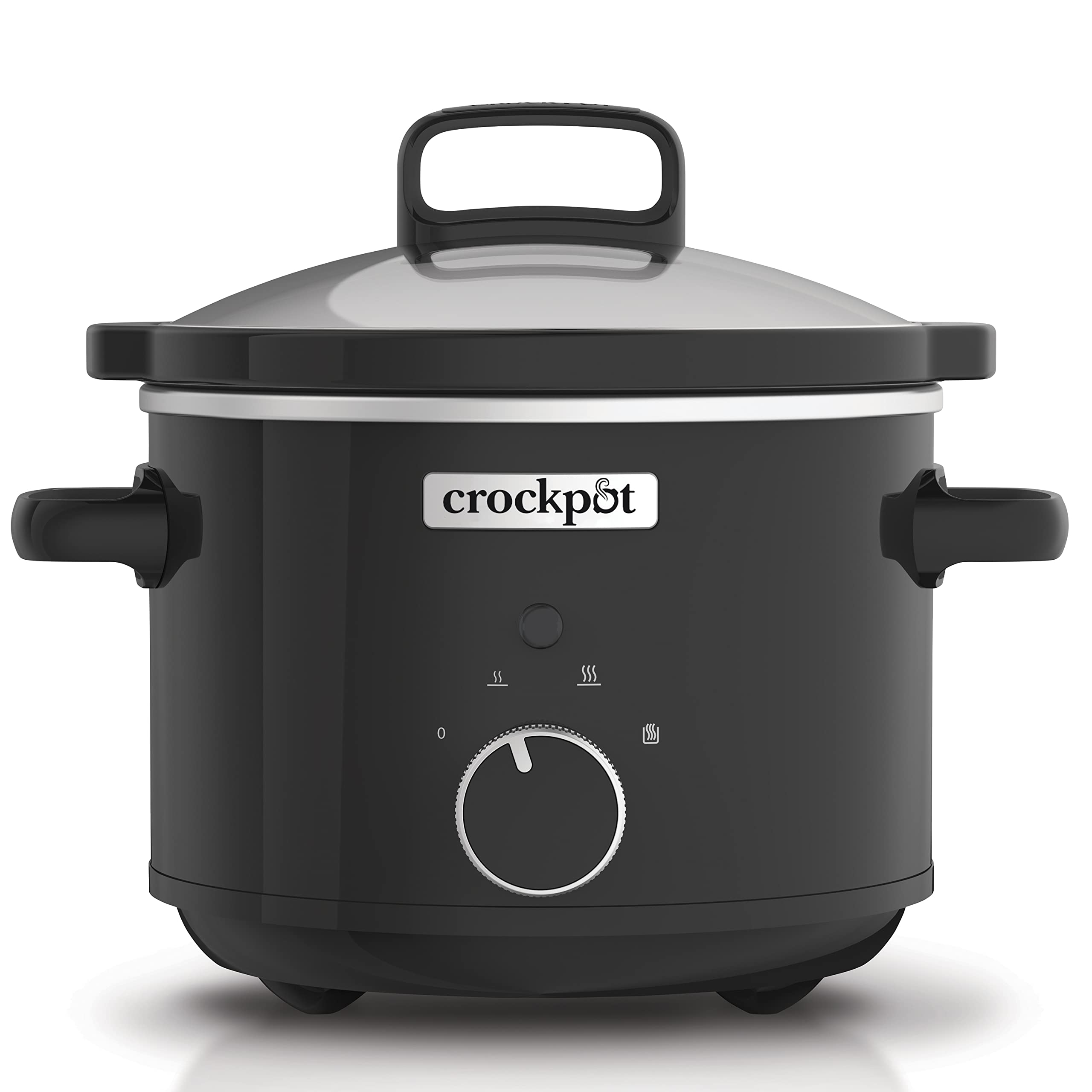 Crock-Pot Slow Cooker | 2.4L Ceramic Bowl | Energy Efficient – Black