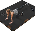 Innhom Large Exercise Mat | 7mm Thick Home Gym Workout Mat - 183x123cm