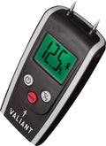 Valiant Digital Moisture Meter for Firewood, Timber and Brickwork – Black