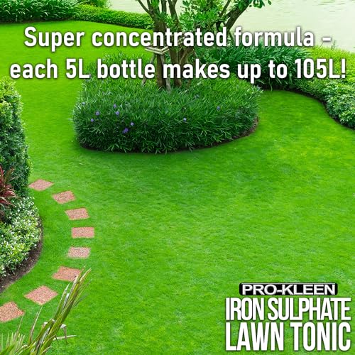 Pro-Kleen Iron Sulphate Lawn Tonic - Liquid Grass Fertilizer (5 Litres)