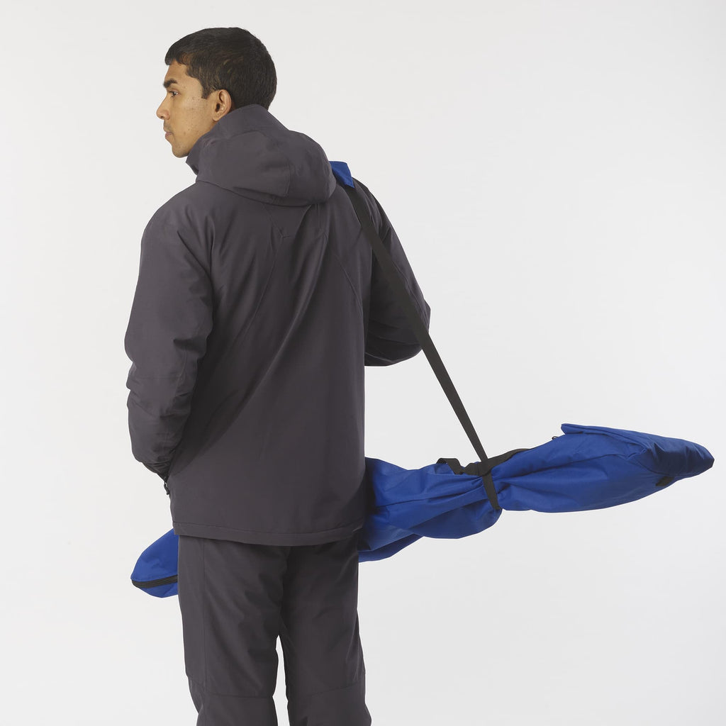 Salomon Original Adjustable Ski Bag | 160-210cm | Durable Blue Case