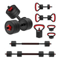 JOROTO 4-in-1 Adjustable Dumbbell Set | Kettlebell & Barbell Home Gym Weights