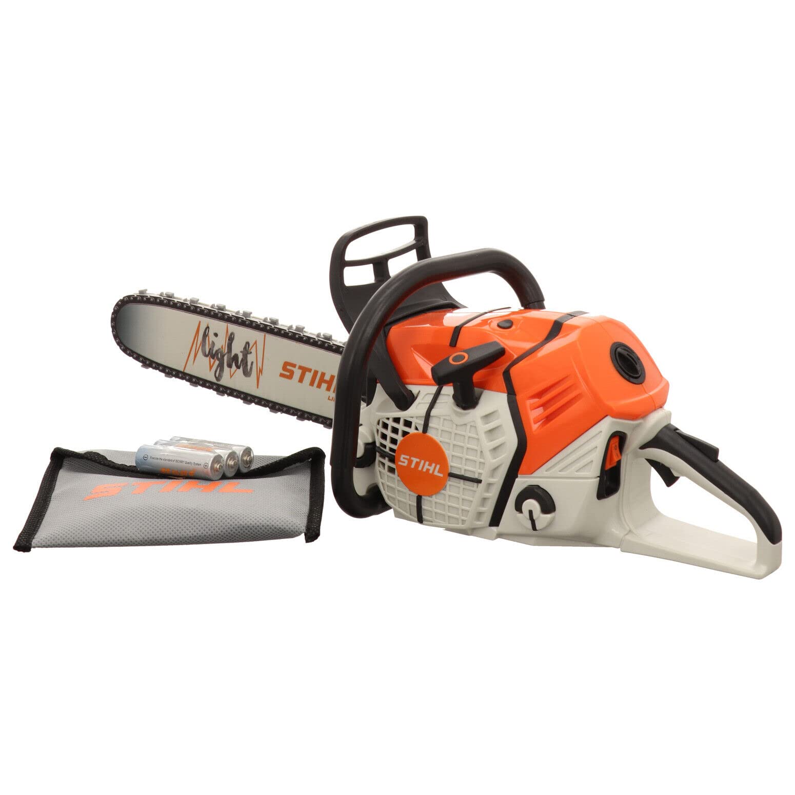 STIHL Kinder-Motorsäge Spielzeug – Kettensäge mit Sound & LED-Anzeige