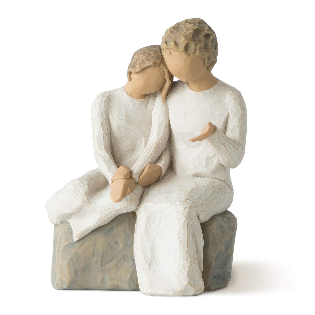 Willow Tree With My Grandmother Figurine – Hand-Painted Resin Sculpture