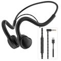 Monodeal Open Ear Wired Headset | USB-C & 3.5mm Ultra-Light PC Headphones