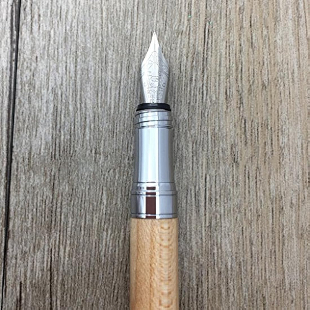Luxury Maple Wood Fountain Pen – Fine Nib Executive Gift Set