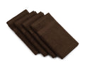 Gözze New York Guest Towels – Set of 4 Soft 100% Cotton – Mocha