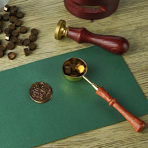 Jolof Store Sealing Wax Beads Kit – 300 Pcs Octagon Wax Seal Set