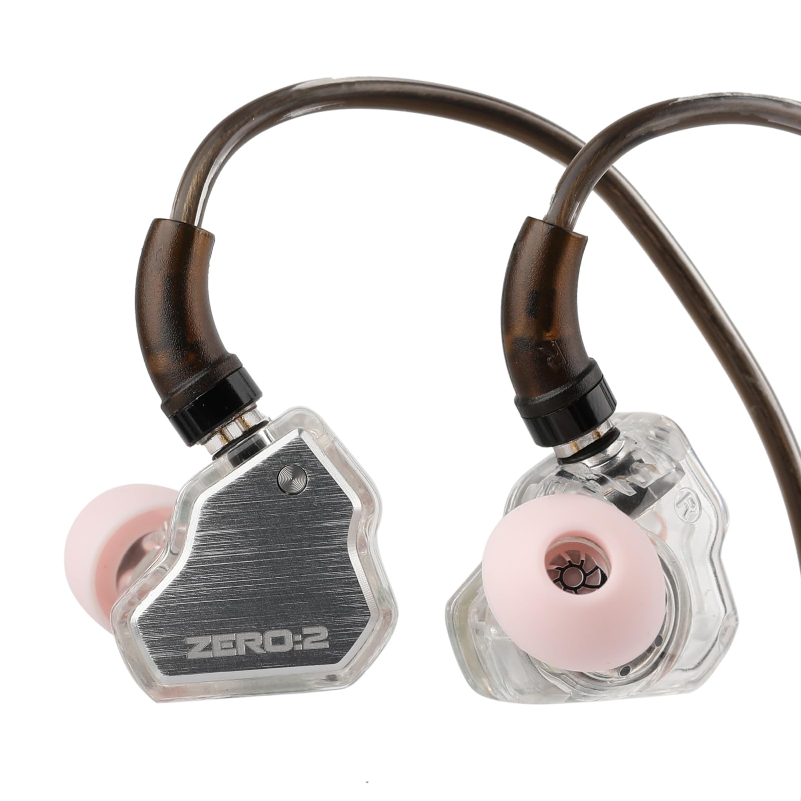 7Hz x Crinacle Zero:2 In-Ear Monitor – 10mm Dynamic Driver IEM, Silver