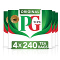 PG Tips Original Black Tea Bags – Bulk 960 Plant-Based Tea Bags