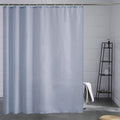 Furlinic Waterproof Shower Curtain | Blue Grey Mold Resistant Fabric 200x200cm