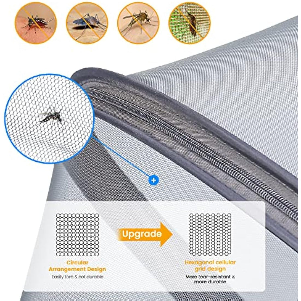 Orzbow Universal Baby Mosquito Net for Strollers | Breathable Mesh Cover