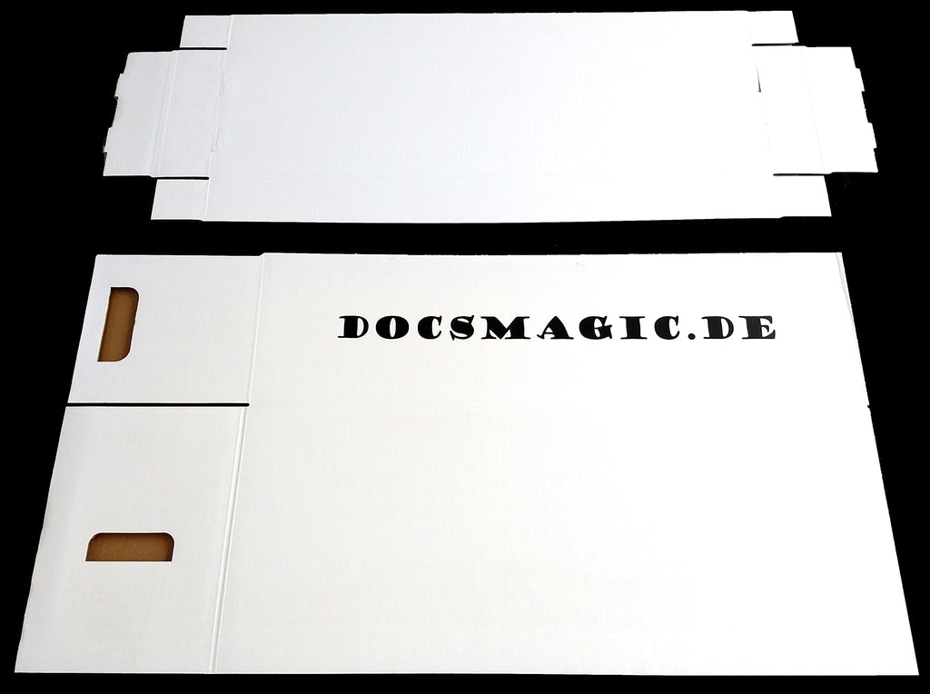 docsmagic.de 5x Long Comic Storage Box - 19.4 x 27.6 x 69.8