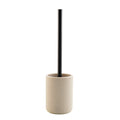 Douceur d'Intérieur Polyresin Toilet Brush – Sand Granite Finish