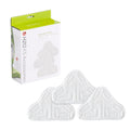 H2O X5 Microfibre Replacement Pads - Set of 3 Steam Mop Cloths