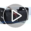 K KNODEL Car Boot Organiser | Foldable 600D Oxford Storage - Black