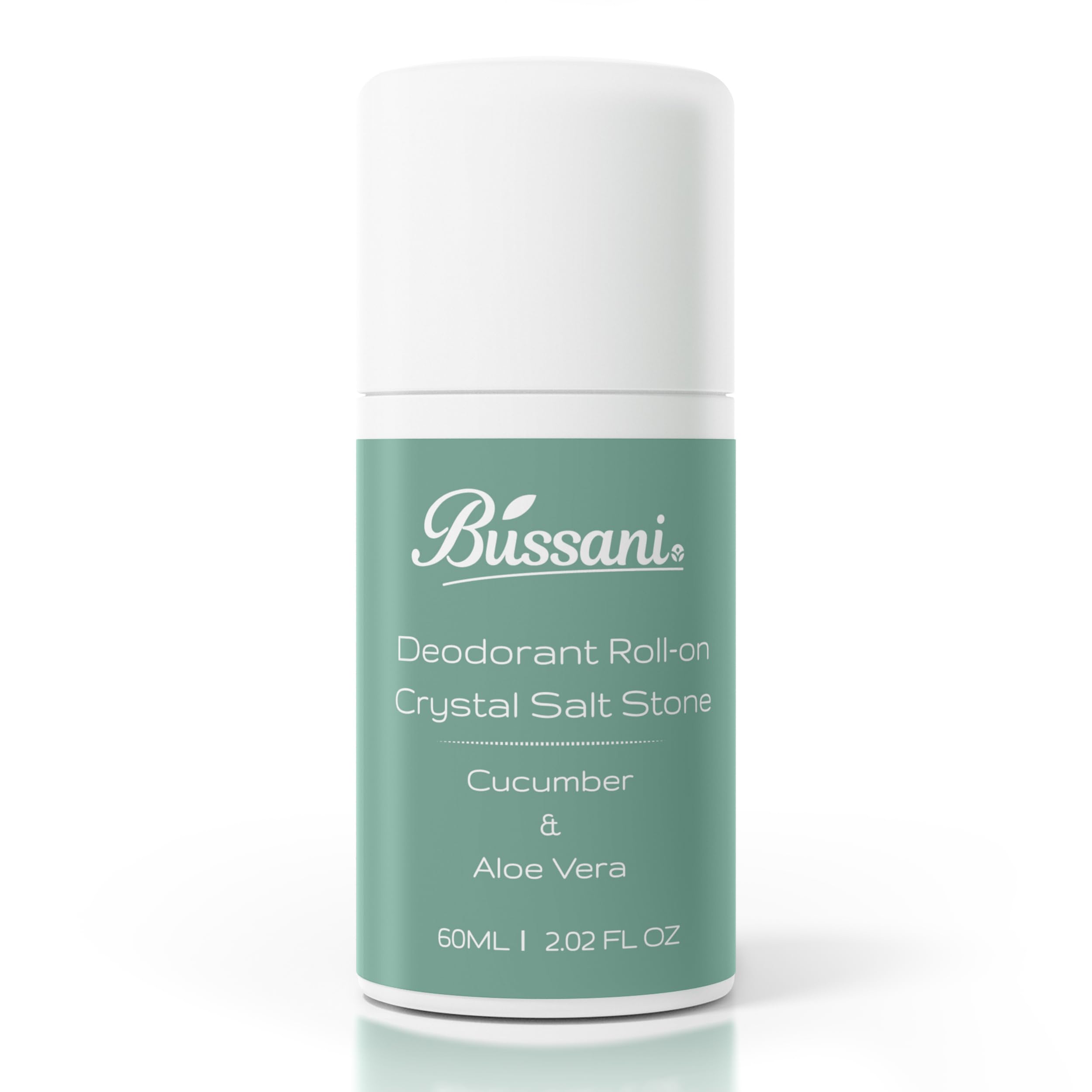 Bussani Natural Kids Deodorant Roll-On – Cucumber & Aloe Vera – 2.02 fl oz