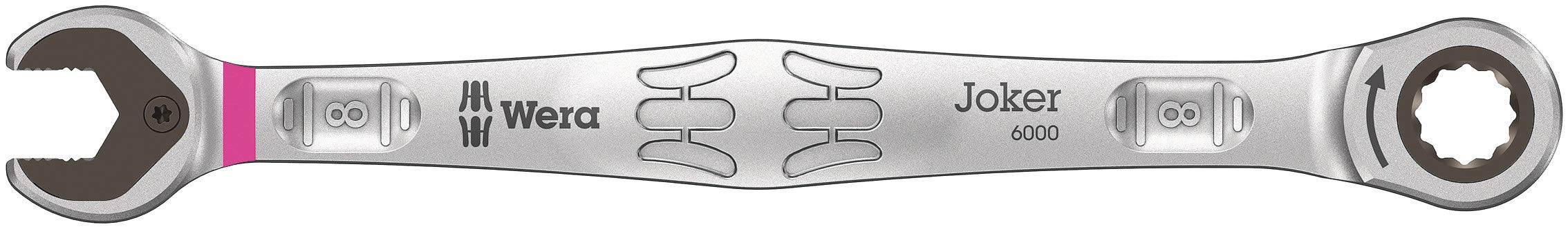 Wera Joker 8mm Combination Ratchet Spanner - Metric Hand Tool