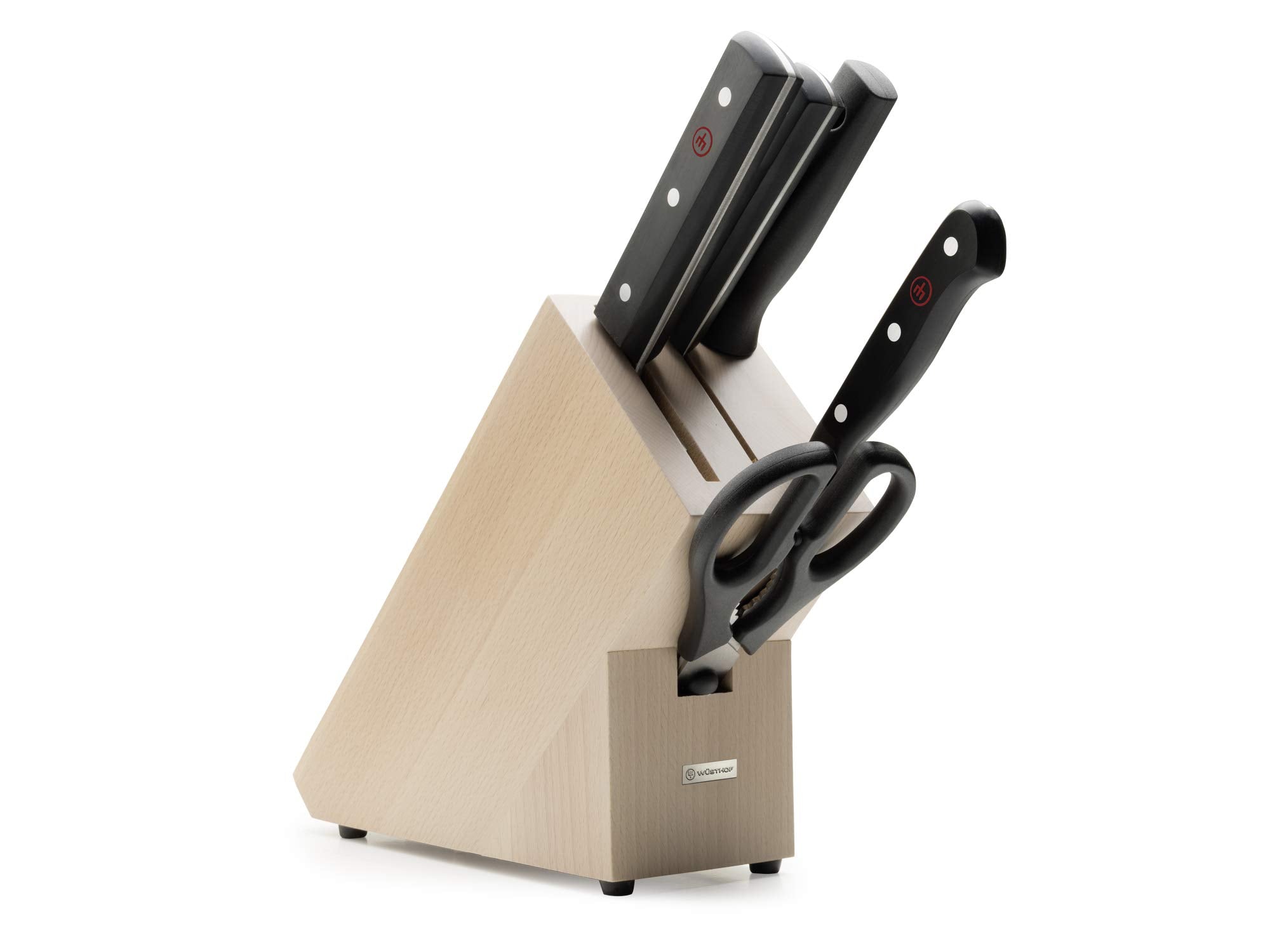 Wüsthof Gourmet 5-Piece Knife Block Set | Professional Kitchen Cutlery