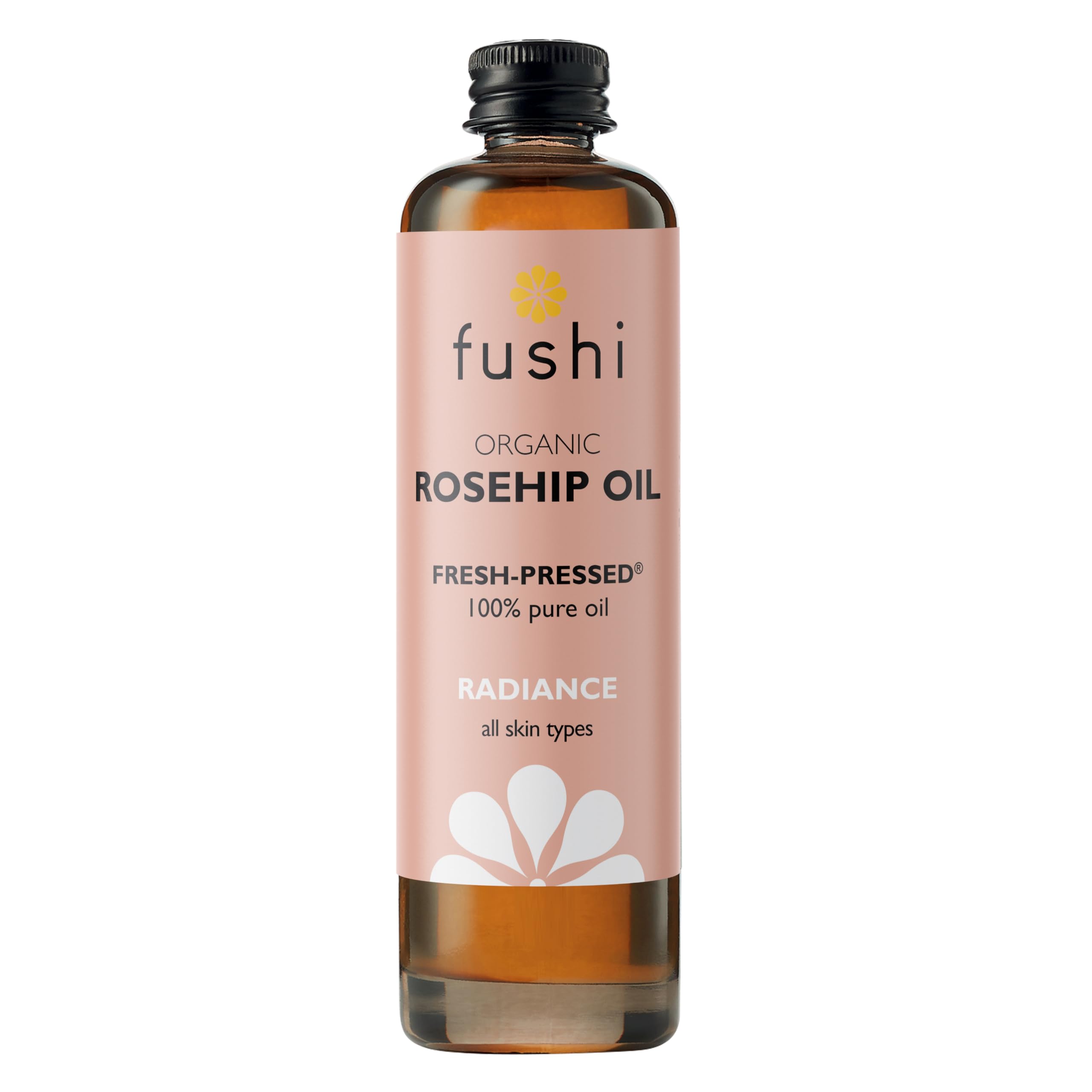 Fushi Organic Rosehip Seed Oil – Cold Pressed Facial Oil for Scars, 100ml