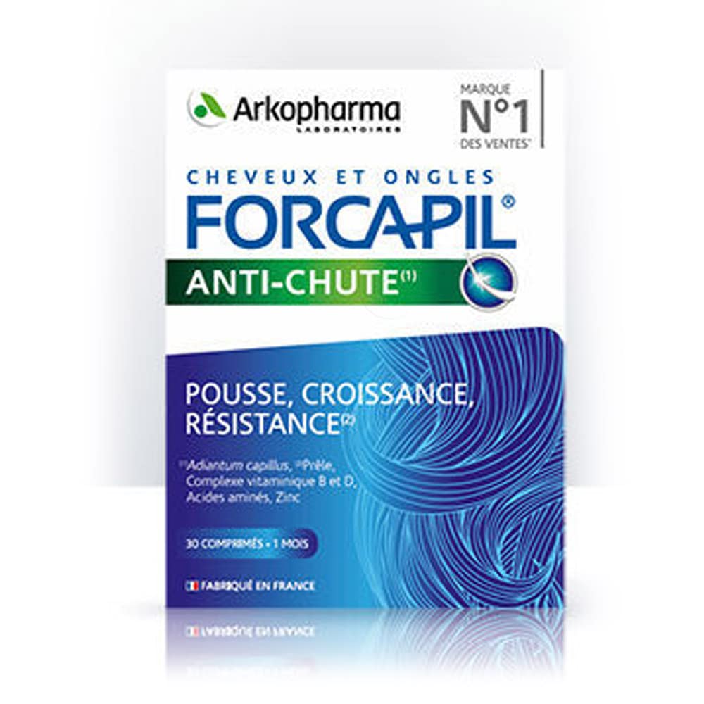 Arkopharma Forcapil Anti-Hair Loss Supplement – Hair Growth & Resistance