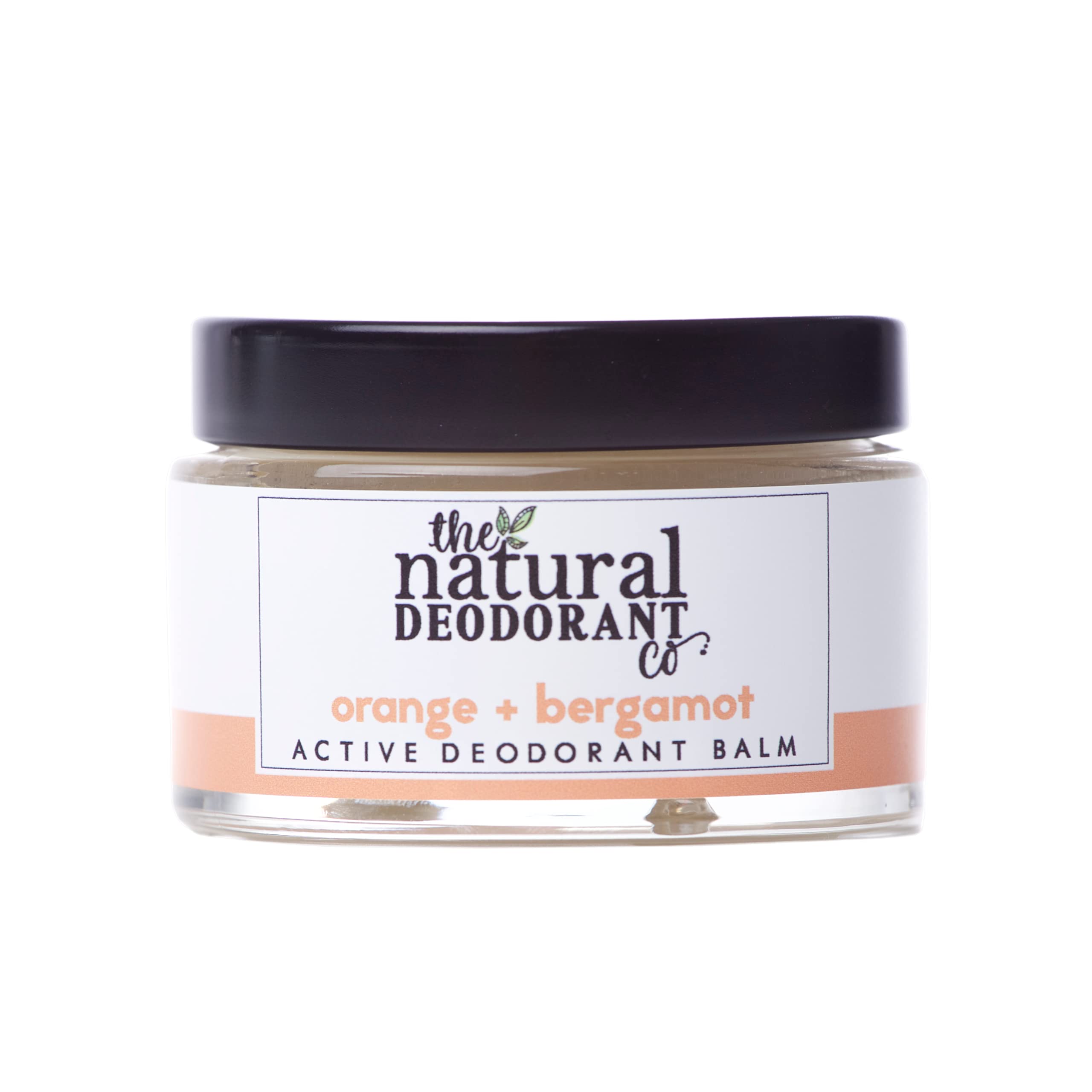 The Natural Deodorant Co Active Balm Orange & Bergamot - 55g