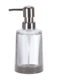 Kleine Wolke Pino Soap Dispenser – Modern Clear Porcelain Bathroom Decor