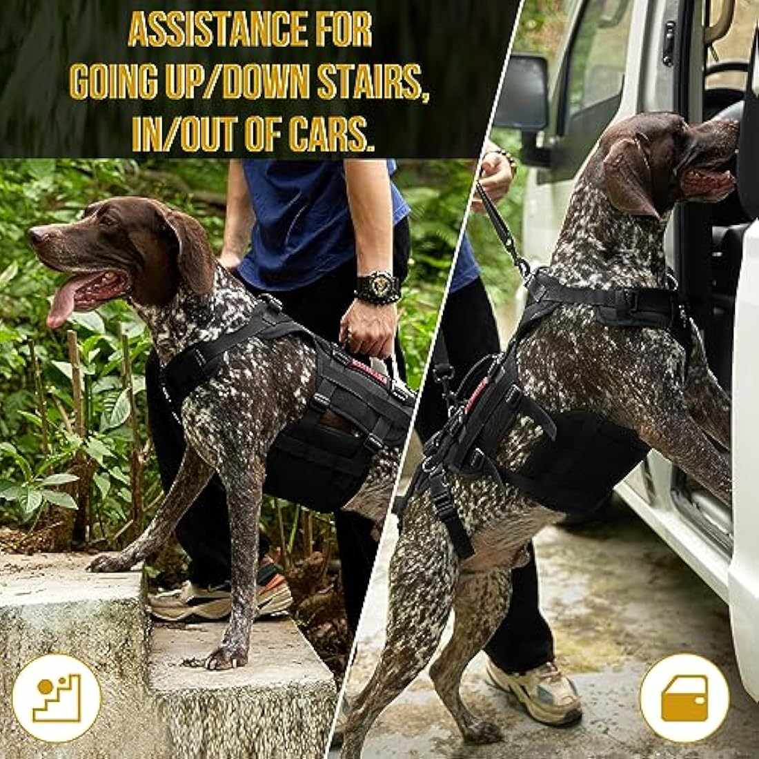 OneTigris Dog Lift Harness | Large Dog Support Sling & Mobility Vest