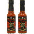 Psycho Juice 70% Ghost Pepper Hot Sauce by Dr. Burnörium (Pack of 2)