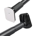 Heavy Duty Tension Curtain Rod | No Drilling, 120-170cm, Black