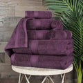 RAYMSTER 10 Piece Egyptian Cotton Towel Set - 2 Bath, 4 Face, & 4 Hand Towels Set for Daily Use - Soft, Highly Absorbent, Quick Dry, and Lightweight - image 1