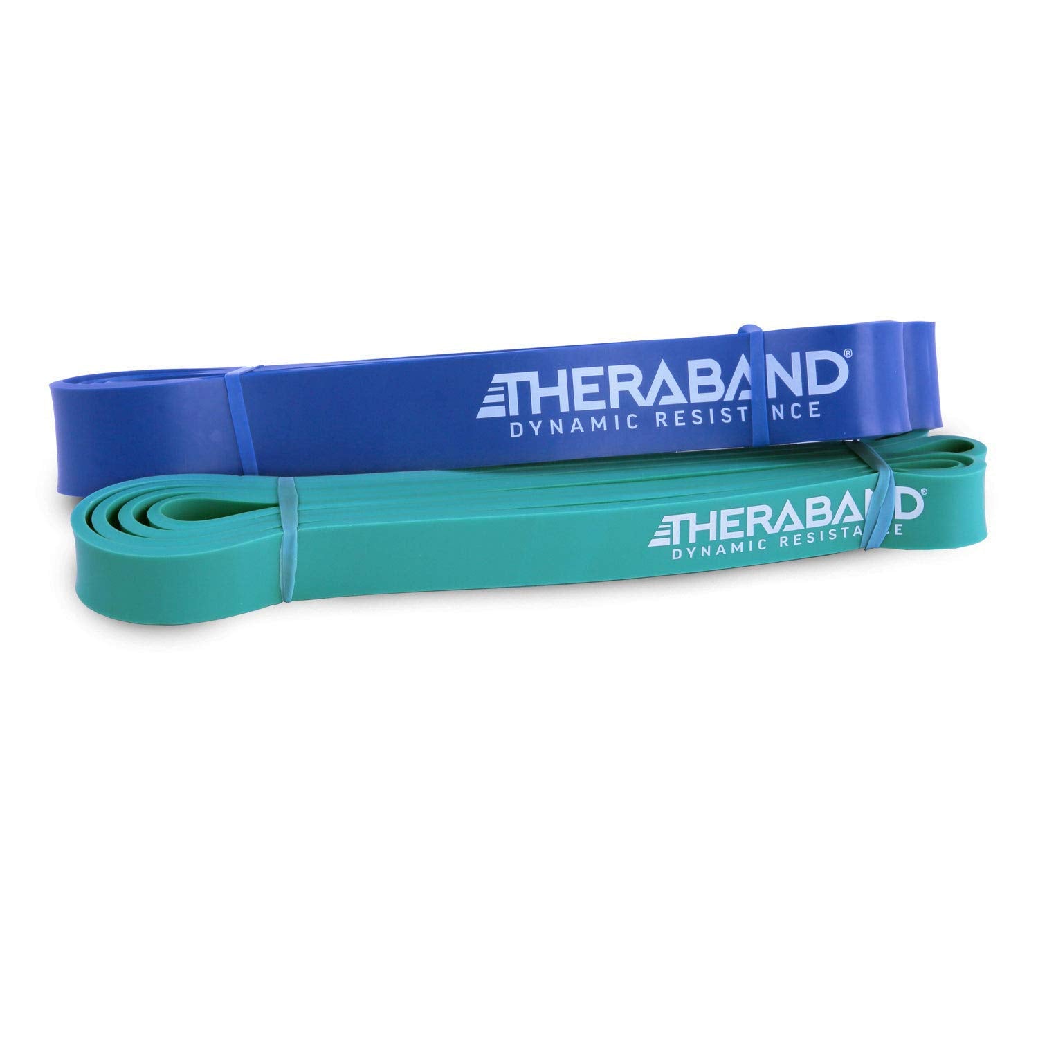 Theraband High Resistance Bands - Set of 2 Heavy Duty Latex Super Bands