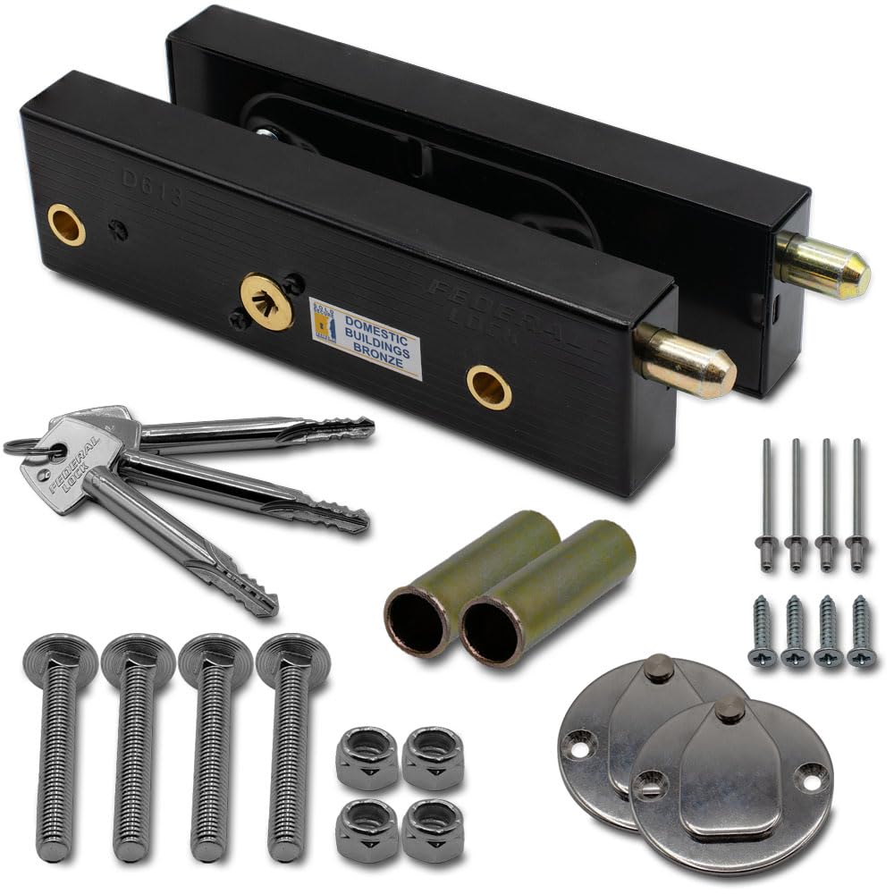 Federal Lock Enfield Garage Door Lock Bolts - Sold Secure Approved