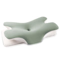 MULISOFT Memory Foam Cervical Pillow | Ergonomic Neck Support - Green