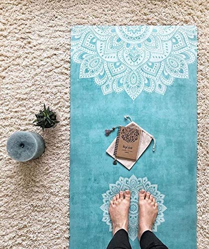 Yoga Design Lab Combo Mat 5.5mm | Eco-Friendly Natural Rubber Yoga Mat