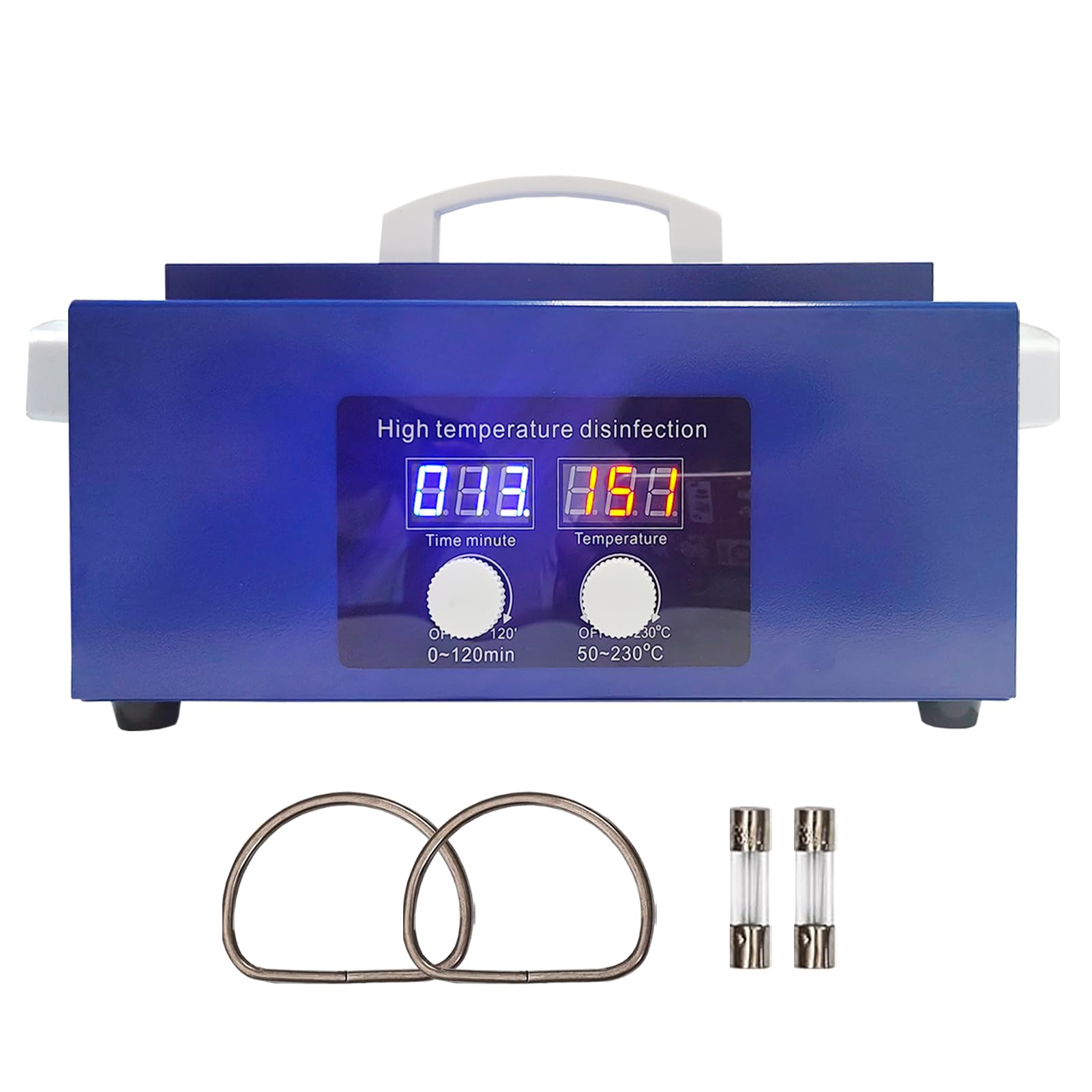 BACTIBLAST Dry Heat Sterilizer – 300W Professional Autoclave with LCD