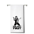 LEVLO Han Kitchen Towel Star Movie Fans Gift Han Shot First Tea Towel Han Merchandise Han Shot First Towel - image 1