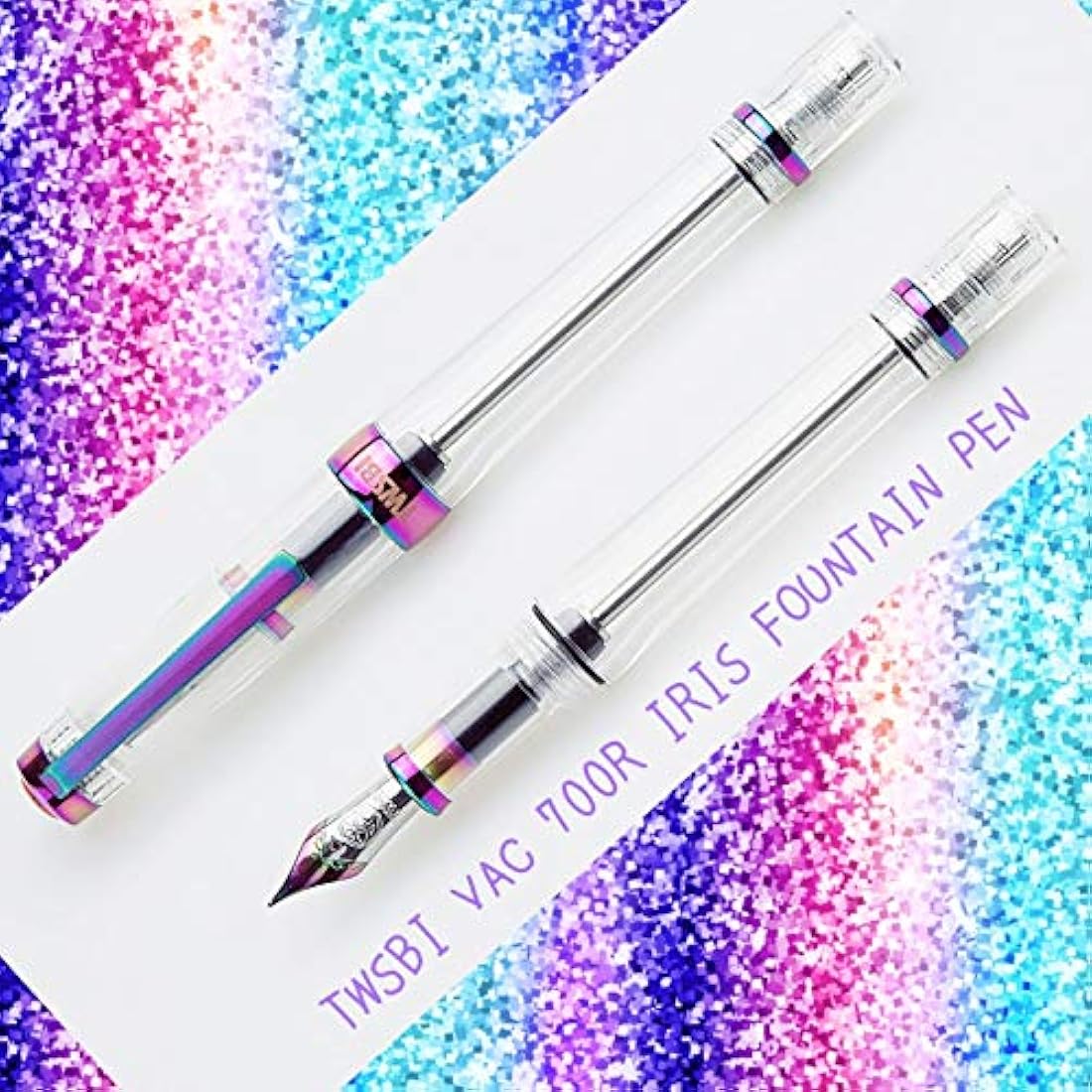 Twsbi Vac700R Iris Limited Edition Fountain Pen - Extra Fine Nib