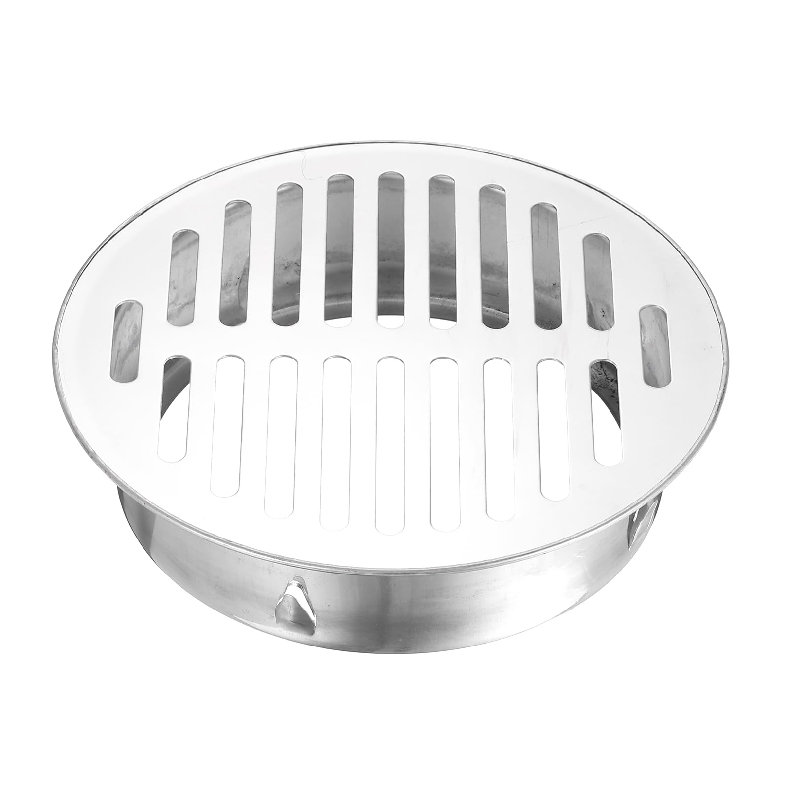 Jolof Store Stainless Steel Floor Drain Cover – Anti-Clog Filter for 160mm Pipe