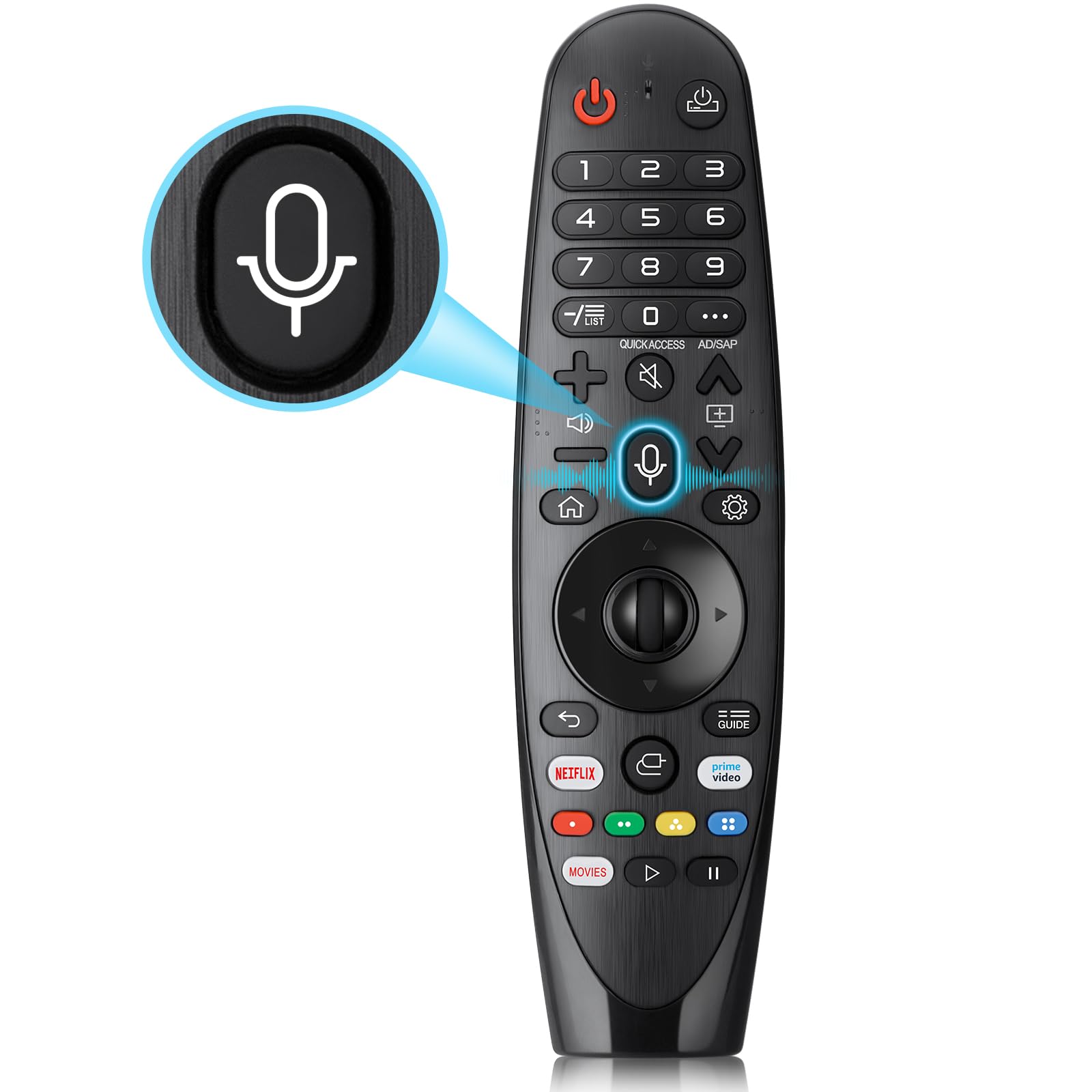 Magic Voice Remote Replacement for LG Smart TV UHD OLED
