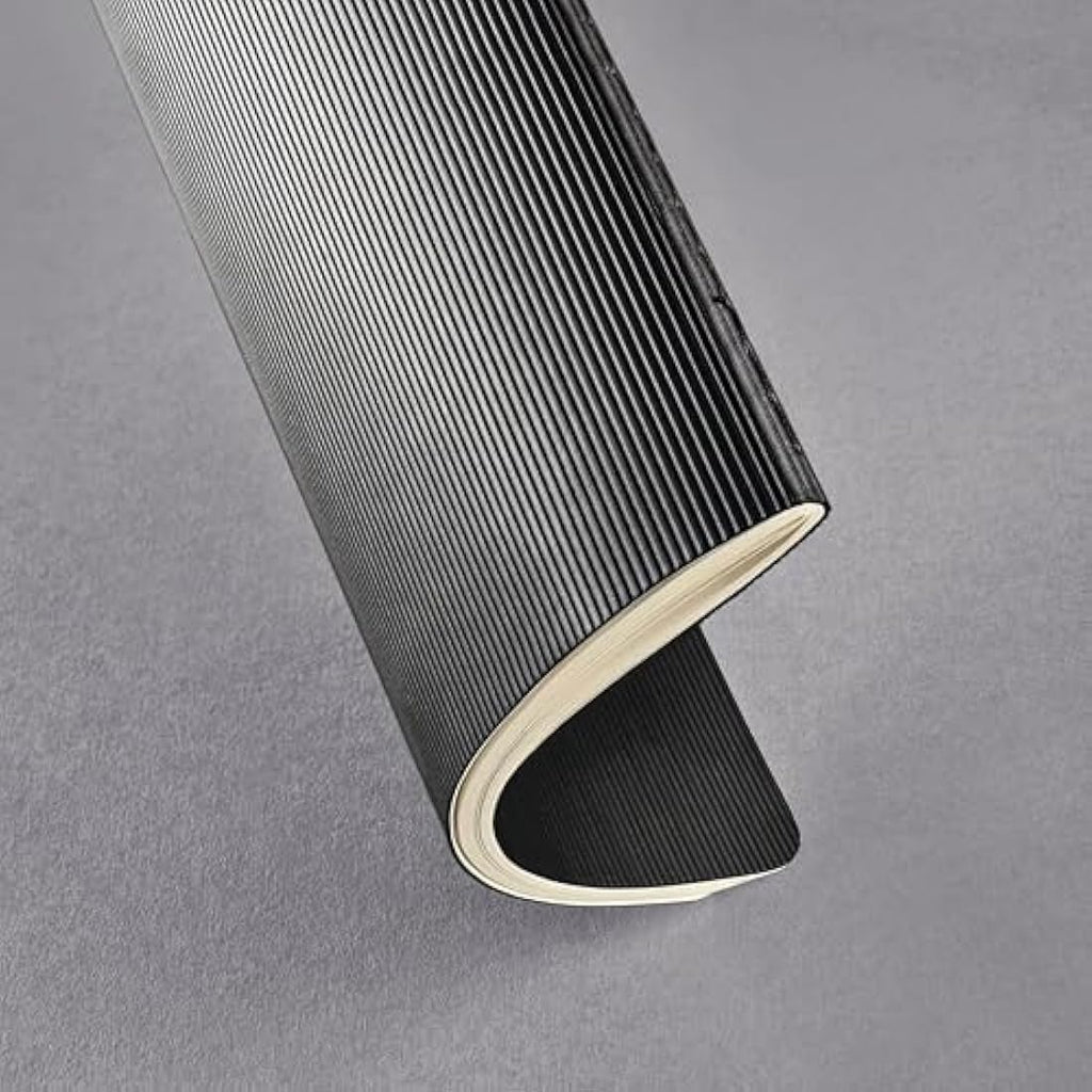 Sigel Conceptum A4 Lined Softcover Journals, Black - Pack of 5