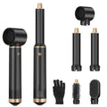 Sendowtek 5-in-1 Hot Air Styler Brush | 1000W Hair Dryer & Auto Curler