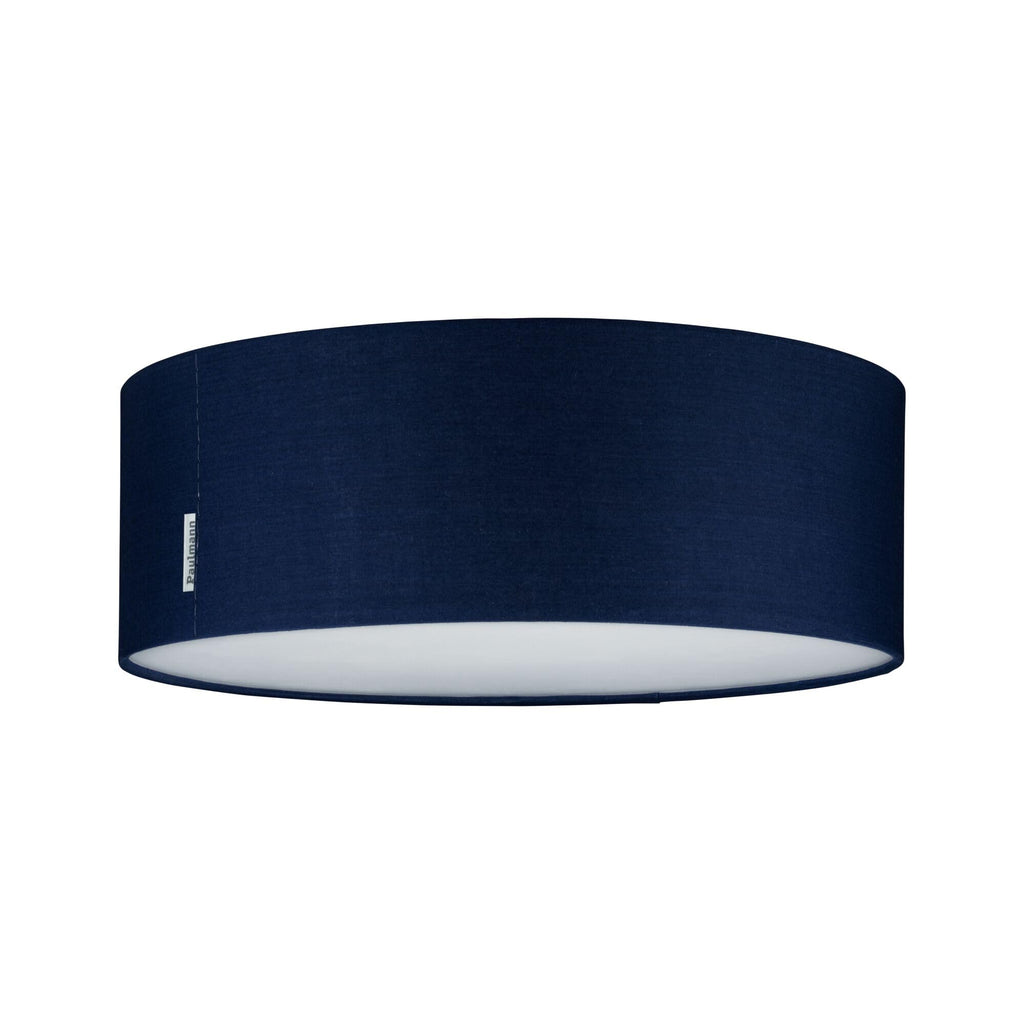 Paulmann Mari Blue Fabric Ceiling Lamp | 2-Light E27 Living Room Light